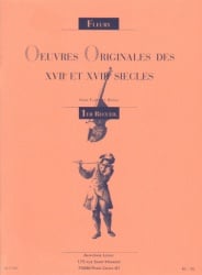Original Works of the Seventeenth and Eighteenth Centuries, Vol. 1 - Flute and Piano