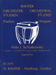 Orchestral Studies of Tchaikovsky - Timpani