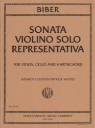 Sonata Violino Solo Representativa - Violin, Cello and Harpsichord