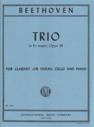 Trio in E flat major Op 38 - Clarinet, Cello, Piano