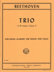 Trio in B-flat Major, Op. 11 - Clarinet, Cello, and Piano