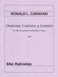 Overture, Cadenza, and Scherzo - Alto Saxophone, Cello and Piano