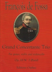 Grand Concertante Trio, Op.18 No.2 - Guitar, Violin and Cello (Parts)