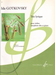 Trio Lyrique - Violin, Alto Saxophone and Piano