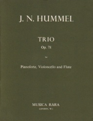 Trio, Op. 78 - Flute, Cello and Piano