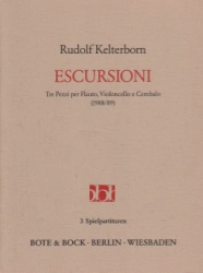 Escursioni: 3 Pieces for Flute, Cello and Cembalo