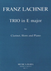 Trio in E Major - Clarinet, Horn and Piano