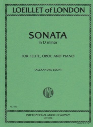 Sonata in D minor - Flute, Oboe and Piano