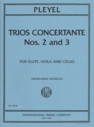 Trios Concertante Nos. 2 and 3 - Flute, Viola and Cello