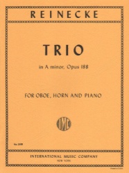 Trio, Op. 188 in A minor - Oboe, Horn and Piano