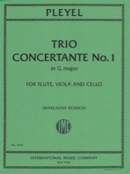 Trio Concertante No. 1 in G major - Flute, Viola and Cello