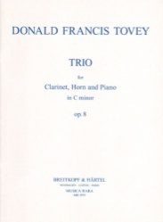 Trio in C minor, Op. 8 - Clarinet, Horn and Piano