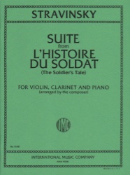 L'Histoire du Soldat, (Suite) - Clarinet, Violin and Piano