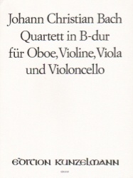 Quartet in B-flat Major - Oboe, Violin, Viola and Cello (Parts)