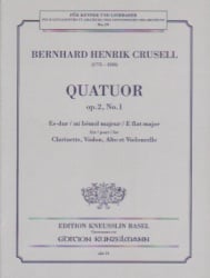 Quartet, Op. 2 No. 1 - Clarinet, Violin, Viola and Cello (Parts)