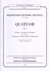 Quartet, Op. 7 - Clarinet, Violin, Viola and Cello (Parts)