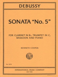 Sonata No. 5 - B-flat Clarinet, C Trumpet, Bassoon and Piano