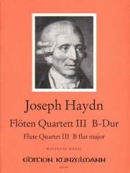 Flute Quartet No. 3 - Flute, Violin, Viola and Cello (Parts)