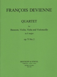 Quartet, Op. 73 No. 2 in F - Bassoon, Violin, Viola and Cello