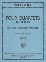 4 Quartets - Flute, Violin, Viola and Cello (Parts)