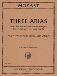 3 Arias - Flute, Violin, Viola and Cello