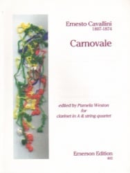 Carnovale - Clarinet in A and String Quartet