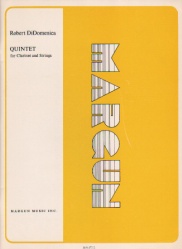 Quintet for Clarinet and Strings (Score)