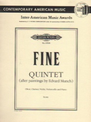 Quintet - Oboe, Clarinet, Violin, Cello and Piano (Score)