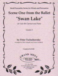 Scene 1 from Swan Lake - Clarinet and Piano