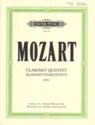 Quintet in A Major K. 581 - Clarinet and String Quartet (Parts)