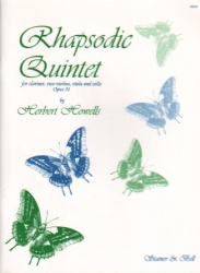 Rhapsodic Quintet, Op. 31 - Clarinet and String Quintet