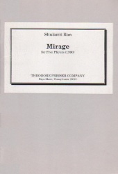 Mirage for Five Players (1990) - Mixed Quintet (Parts)
