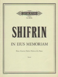 In Euis Memoriam - Flute, Clarinet, Violin, Cello and Piano (Score)