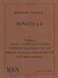 Sonata a 4 - 2 Violins, Trombone, Bassoon and Basso Continuo