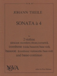 Sonata a 4 - 2 Violins, Trombone, Bassoon and Basso Continuo