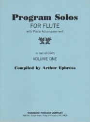 Program Solos, Vol. 1 - Flute and Piano