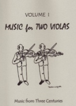 Music for Two Violas, Vol. 1 - Viola Duet