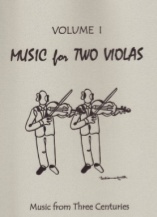 Music for Two Violas, Volume 1 - Viola Duet