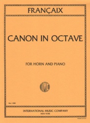 Canon in Octave - Horn and Piano