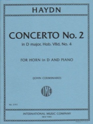 Concerto No. 2 in D Major, Hob. VIId:4 - Horn and Piano