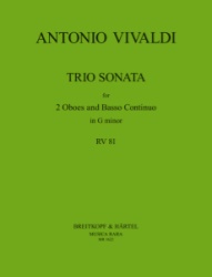 Trio Sonata in G Minor RV 81 - Oboe Duet and Basso Continuo