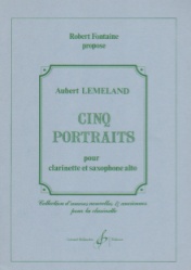 Cinq Portraits - Clarinet and Alto Saxophone