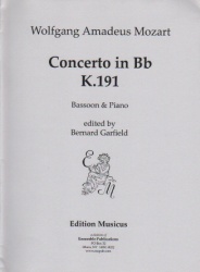 Concerto in B-flat Major, K. 191 - Bassoon and Piano