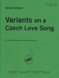 Variants on a Czech Love Song - Piano Solo and Woodwind Choir
