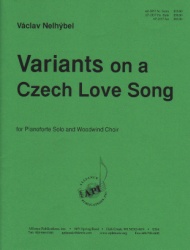 Variants on a Czech Love Song - Piano Solo and Woodwind Choir