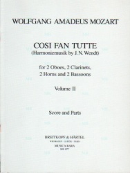 Cosi Fan Tutte, Volume 2 - Woodwind Octet
