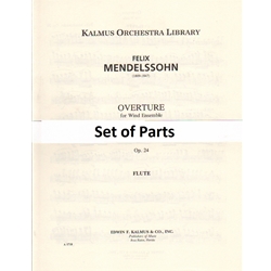 Overture in C, Op. 24 - Mixed Ensemble (Parts)