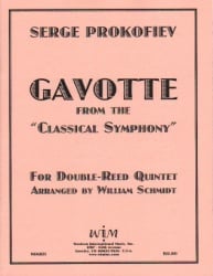 Gavotte from Classical Symphony - Double Reed Quintet