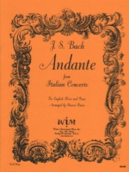 Andante from Italian Concerto - English Horn and Piano