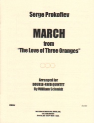 March from Love of 3 Oranges - Double Reed Quintet